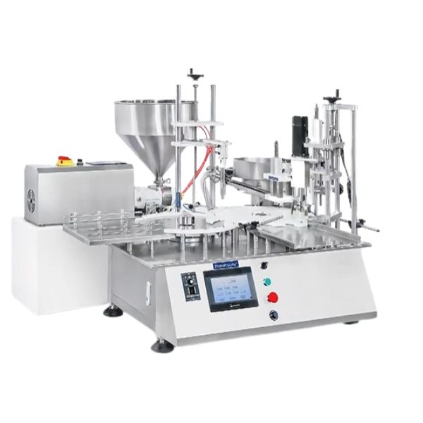 cosmetic cream filling machine