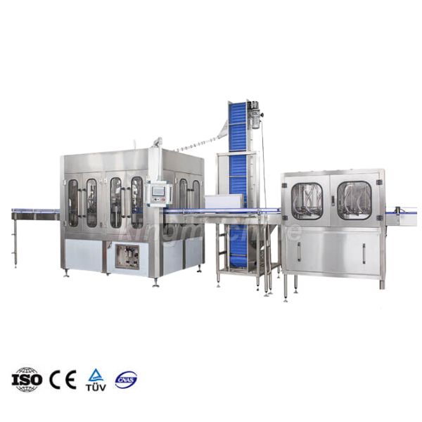 glass bottle filling machine