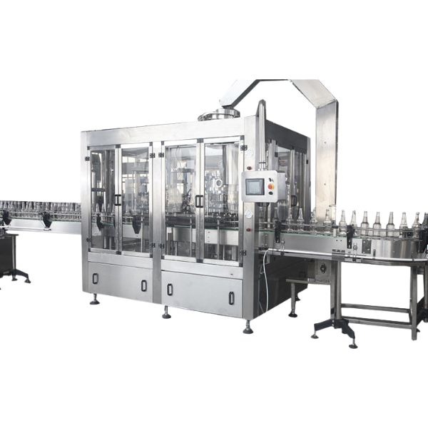 glass bottle juice filling machine